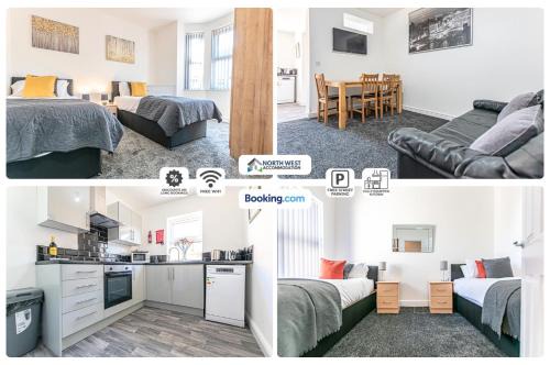 Warrington House | 3BR House in Warrington Ideal for Contractors & Work Stays with Free WiFi and Free Street Parking