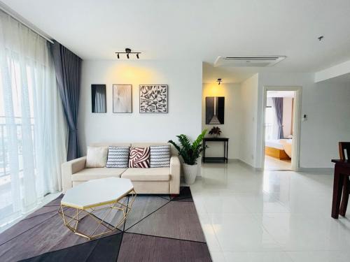 Tran Phu Beach Apartment | 3BR Sea View Bathtub with Sea View - Dqua Hotel