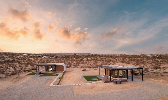 Yucca Valley Apartment | 3D JT: 3D-Printed Tiny Homes w/Spa & Pool