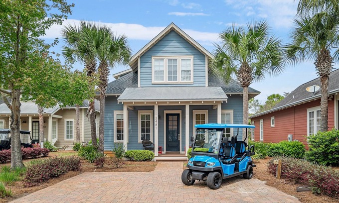 Sandestin Cottage | 4 Bd Bungalo at Sandestin, Golf Cart Included