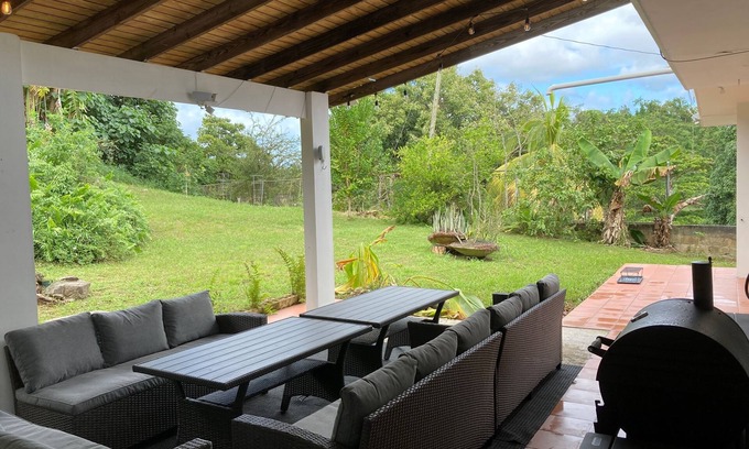 Cabo Rojo House | 4 bdr fully air-conditioned house, near Boqueron, sleeps 10, Wi-Fi