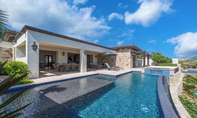Los Cabos Villa | 4 BDR Villa, Ocean & Golf View, Private Pool & Jacuzzi. Golf Cart for 6 Included