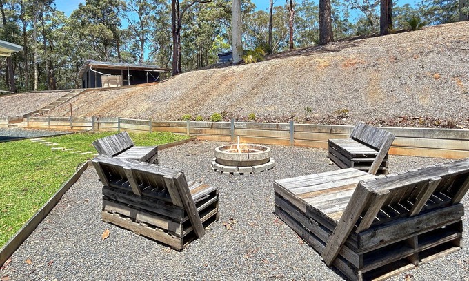 Long Beach House | 4-Bed Coastal Retreat with Fireplace, and BBQ Area
