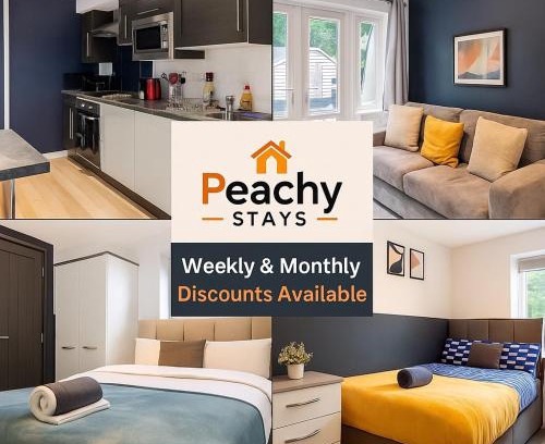 Wigan House | 4-Bed House for Contractors, Groups, Families, WiFi, Parking, SmartTV, Sleeps 8, Near Wigan Pier