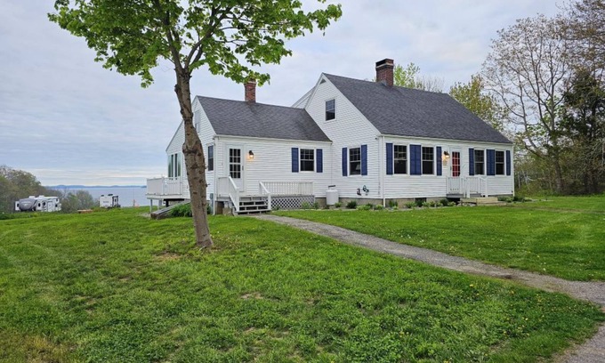 Searsport House | 4 Bedroom Cape on beautiful Penobscot Bay. Close to many popular coastal towns.