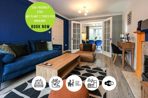 Gloucester House | 4 Bedroom House By Littlepiggyrentals Short Lets & Serviced Accommodation Gloucester With Free Wi-Fi