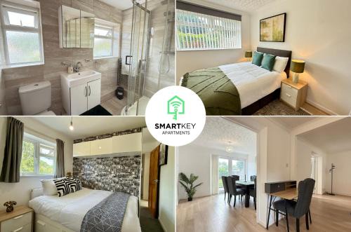 Woking House | 4 Bedroom spacious home with parking sleeps 9