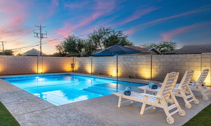 Scottsdale Estates Nine House | 4 BR/3 BA, NEW POOL/Hot Tub, perfect location near Old Town!