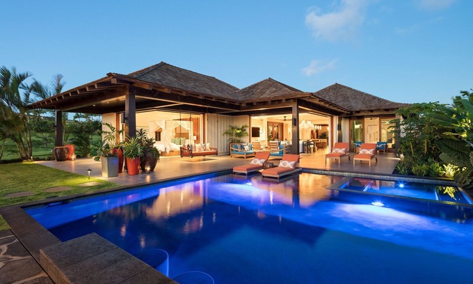 Poipu House | 4 br Luxury Home in Kukuiula w Pool