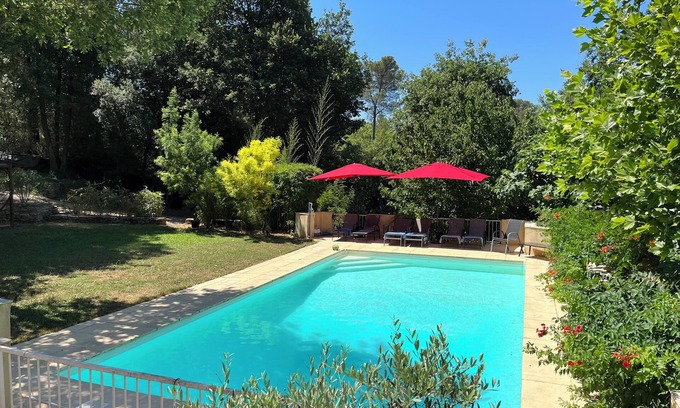 Venelles House | 4 Chambres Grand Jardin et Piscine Proche Aix en Provence