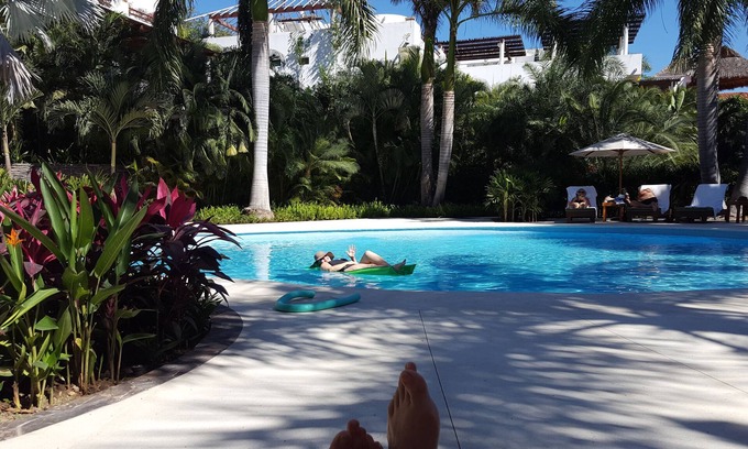 La Puntilla Villa | 4 Pool Villa, 2 lg.bd+2bth hot tub, restaur/bar 2,500/wk. APRIL 22-29 available