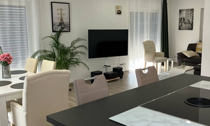 Muenchmuenster Apartment | 4 room apartment with own balcony Access near Ingolstadt and Bad Gögging