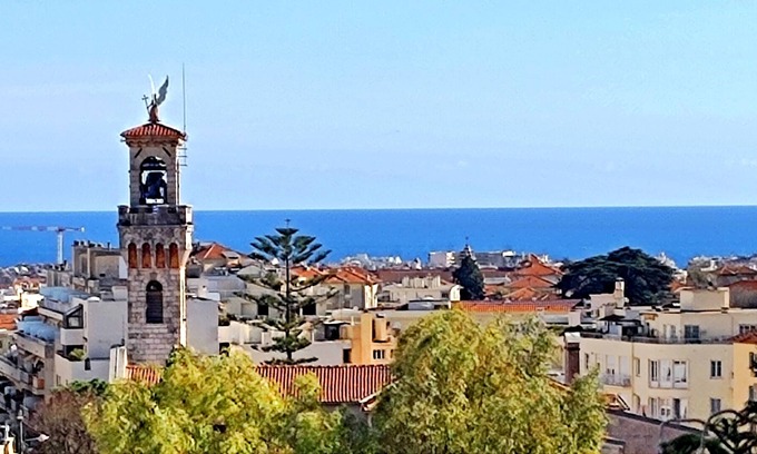 Saint-Sylvestre Apartment | 4 room apartment with sea view and hills of Nice