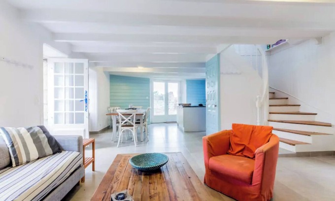 Batz-sur-Mer Villa | 4-star character villa between Côté Sauvage and Marais Salants, a 2-minute walk away