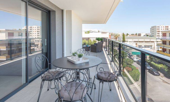 Cros-de-Cagnes Apartment | 40 m² Apartment ∙ 1 bedroom ∙ 4 guests