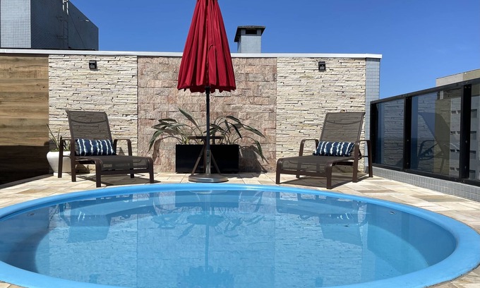 Caioba Apartment | (41) 99940-4194 - BEAUTIFUL CAIOBÁ PENTHOUSE - AV. ATLANTIC - MAX 6 PEOPLE - FAMILIES