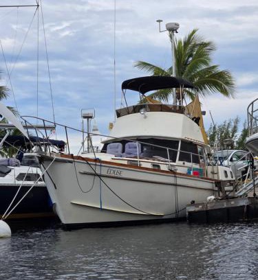Key West Boat Rental | 43' Classic Trawler 5 Star Resort Pools, Views, Dining Free Shuttle to Downtown