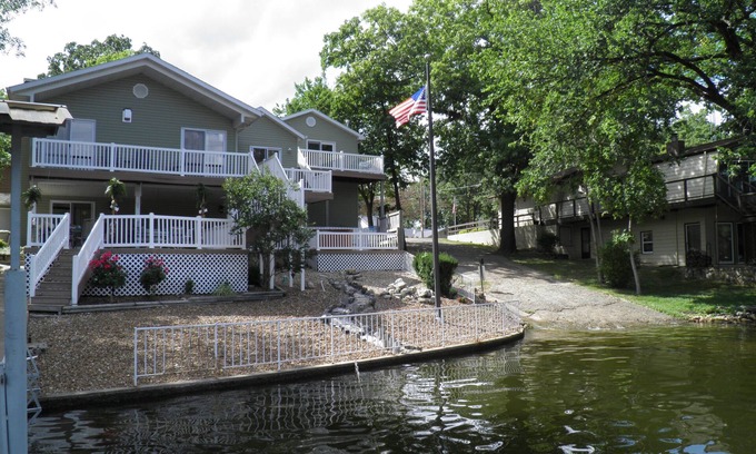 Osage Beach House | 4BR/3BA Lakefront Home with 2-Slip Dock, Yacht Slip, Private Ramp & Pet-Friendly