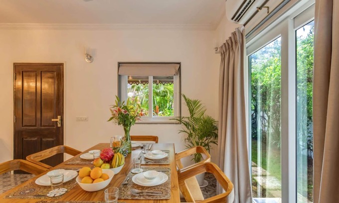 Calangute Villa | 4BR Villa With Pool 10 Mins From Calangute Beach
