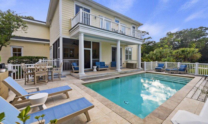 Seabrook Island House | 5 Bed on Ocean Winds Course- Private Pool, Club Access!