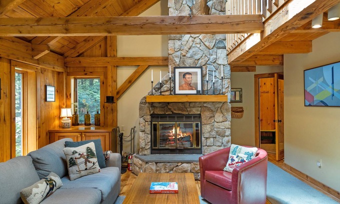 Ludlow Cabin | 5 Bedroom Family Home on Okemo with A.C. mini-splits for the Summer Season