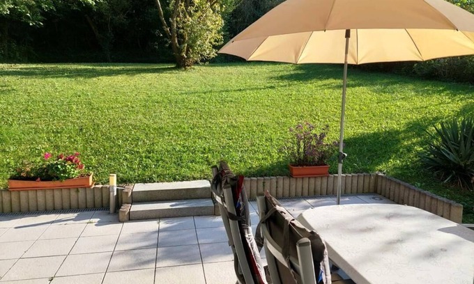 Bad Vilbel Apartment | 5 Minuten von Frankfurt, Ruhige Ferienwohnung/Monteurzimmer mit Terrasse