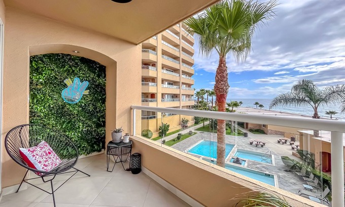 Playa Encantada Condo | 5-Star LaJollaReaCondo-Pools&BeachAccess-Rosarito