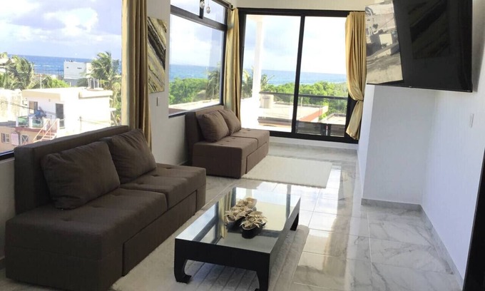 Colonia Salina Chica Apartment | 50% Off 1600 Sq Ft Luxury Penthouse Oceanview Breakfast