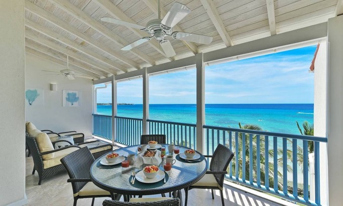 Oistins Condo | #502 Oceanview beachfront Maxwell Beach Villas