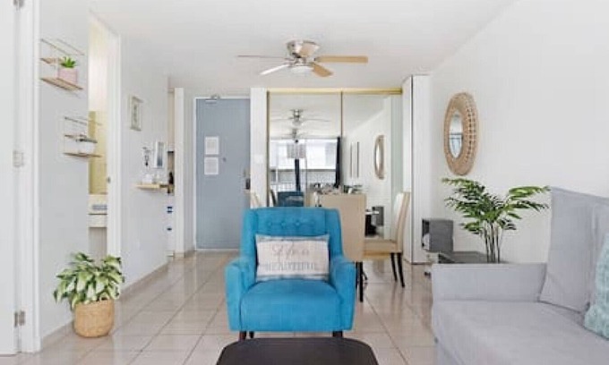 Isla Verde Apartment | 506 RC Luna Llena Beach 1Bdr Oceanview Pool