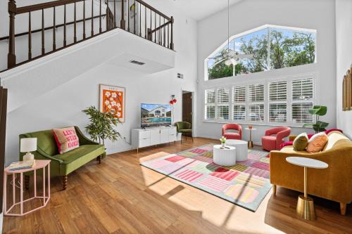 Ashley Manor House | 5BD with Pool, BBQ & Pingpong - Disney World nearby