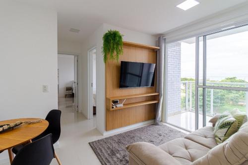 Jockey de Itaparica Apartment | 5º Andar 2Q c/Ar + Vista Parcial Mar NOMDS