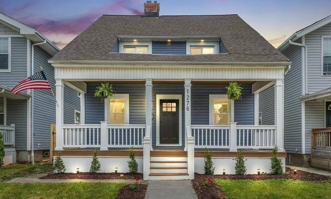 Weinland Park House | 5th Street Retreat! Centrally located family-sized home with game room & deck