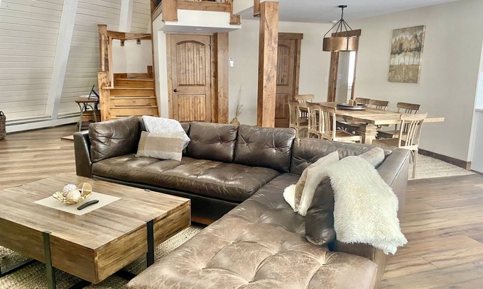 Intermountain House | 6 bedroom modern West Vail Home w/2 large decks, 300 yds from Vail free shuttle