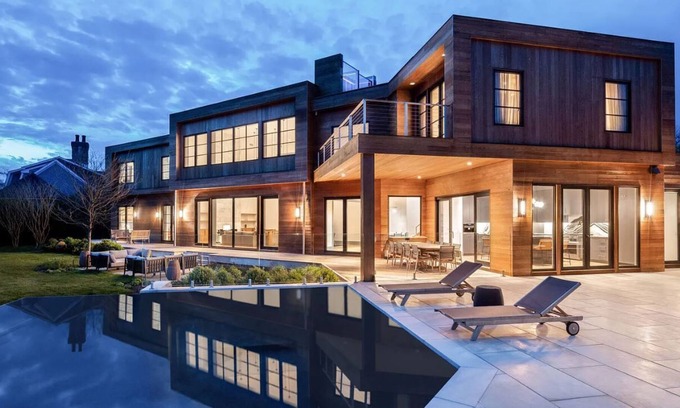 Sagaponack House | 6 Bedroom Sagaponack South Modern w Pool, Hot Tub, Dock...