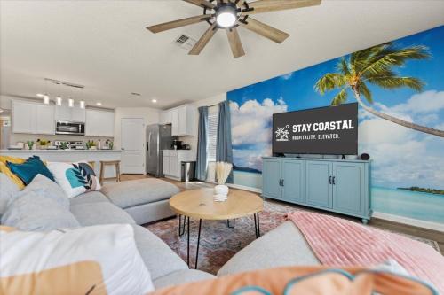 Indian Trails House | 6 Beds 12 Mins To The Beach Pets Ok Fenced Yd