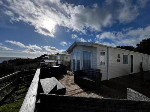 Corton Other | 6 Berth Caravan With Stunning Sea Views And Decking To Relax On, Ref 32048Az