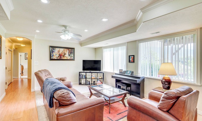 American Fork Apartment | 6 Mi to Grove Creek Canyon Trail: Abode w/Views