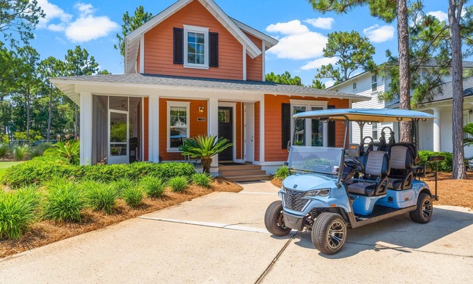Laurel Grove House | 6 Seat Golf Cart ~ Screened Wraparound Porch ~ Resort Pools & Beach