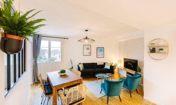 Bellamy-Barbin Apartment | 61 m² Apartment ∙ 2 bedrooms ∙ 6 guests