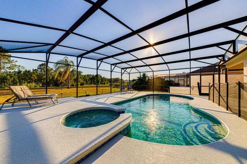 Watersong Villa | 634 - Sunset Palm Villa, Extended Deck, Pool, Spa, Spacious, Private, Water and Conservation View