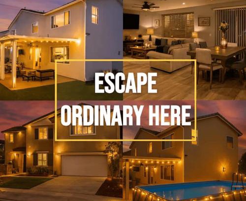 Winchester Villa | 6BR Villa with POOL, BBQ, Temecula WINERIES