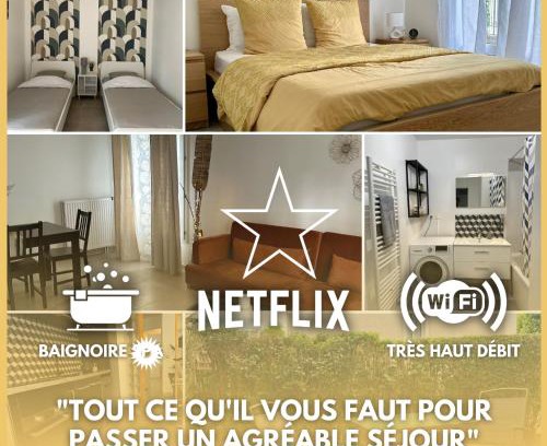 Bussy-Saint-Georges Apartment | 6Personne,10mn de disney,30mn de paris,parking