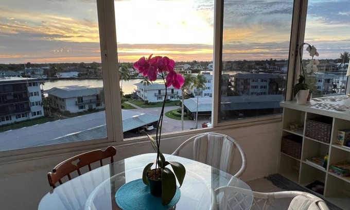 Moorings Condo | 6th Floor Condo with stunning bay views and 3 minute walk to the beach.