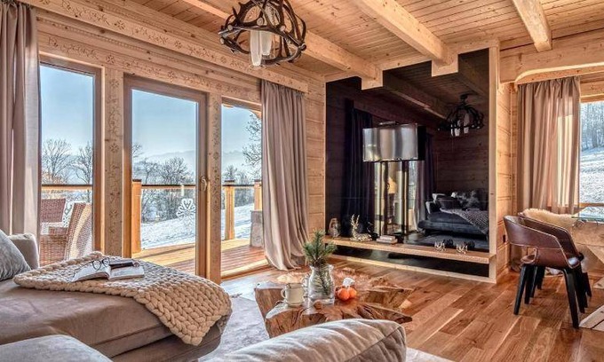 Bialy Dunajec Ski Chalet | 70 m² Chalet ∙ 2 bedrooms ∙ 7 guests