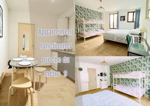 Bagnolet Apartment | 721 Appartement fonctionnel proche du métro ligne 9