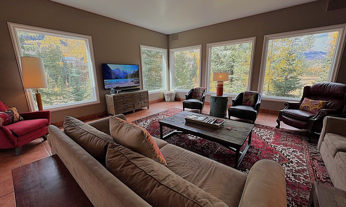 Columbine Lake House | 7BR Lakeside Home w/Amazing Views, Hot Tub, Game Room, 2 Mi. to Purgatory Ski Resort