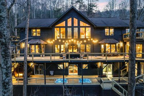 Asheville House | 7k sq ft Mountain Estate -The Most Epic Experience