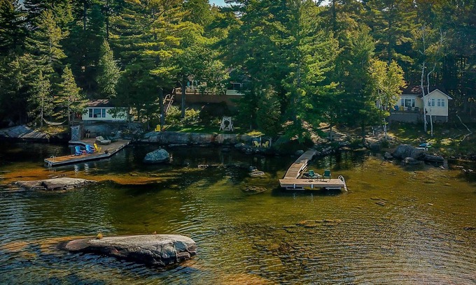 Muskoka Lakes Cottage | 8 bedroom 4 bath Island getaway on Lake Rosseau!
