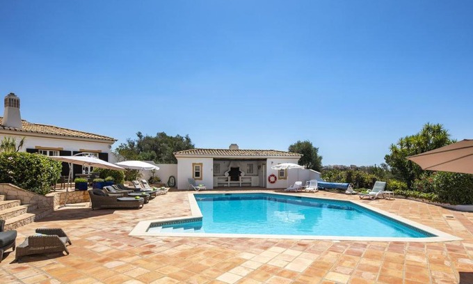 Portimao Villa | 8 bedroom Villa close to Alvor with tennis court table tennis heated private pool air conditionin
